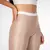 Legging Duo + Top Rafa Bicolor Compressão Champagne e Off-White - Moda Fitness Feminina no Atacado Direto da Fábrica