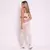 Legging Clássica + Top Ranny Jacquard Zebra Off-White - comprar online