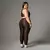 Legging Clássica + Top Anne Compressão Chocolate Escuro na internet