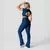 Legging Flare + Top Gisele Suplex Light Azul Marinho - comprar online