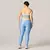 Legging Duo + Top Rafa Bicolor Compressão Azul Candy e Amarelo Candy - Moda Fitness Feminina no Atacado Direto da Fábrica