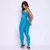 Legging Clássica + Top Ranny Compressão Azul Capri na internet