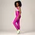 Legging Clássica + Top Juliana Bicolor Compressão Fúcsia e Roxo Claro na internet