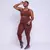Legging Clássica + Top Liss Suplex Poliamida Chocolate