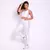 Legging Clássica + Top Sofia Compressão Branco