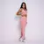 Legging Clássica + Top Marta Suplex Poliamida Rosé - comprar online