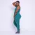 Legging Clássica + Top Liss Suplex Poliamida Turquesa na internet