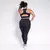Legging Clássica + Top Jéssica Jacquard Boreal Preto - comprar online