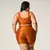Short Bolso + Top Cíntia Compressão Terracota - comprar online