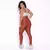 Legging Clássica + Top Juliana Bicolor Compressão Capuccino e Off-White na internet