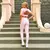 Legging Clássica + Top Gisele Compressão Rosa Cristal na internet