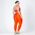 Legging Duo + Top Tainá Bicolor Compressão Laranja e Lilac na internet
