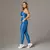 Legging Bolso + Top Si Compressão Safira na internet