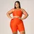 Short Clássico + Top Kelly Compressão Laranja