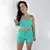 Short Elástico + Top Dri Suplex Poliamida Aruba