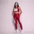 Legging Move + Top Kátia Compressão Cereja