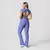 Legging Flare + Top Gisele Suplex Light Íris - comprar online