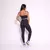 Legging Clássica + Top Sol Suplex Poliamida Preto na internet