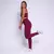 Legging Clássica + Top Sol Jacquard Chevry Uva - comprar online