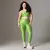Legging Clássica + Top Clara Compressão Verde Maçã