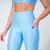 Legging Bolso + Top Aline Compressão Azul Candy - loja online