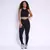 Legging Clássica + Top Serena Jacquard Chevry Preto