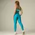 Legging Clássica + Top Ranny Bicolor Compressão Azul Capri e Ciano Candy na internet