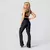 Legging Flare + Top Geovana Suplex Light Preto - comprar online