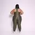 Legging Clássica + Top Valquíria Compressão Verde Militar - Moda Fitness Direto da Fábrica para Revenda, no Atacado