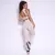 Legging Clássica + Top Vitória Jacquard Spot Off-White na internet
