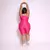 Short Clássico + Top Kelly Compressão Pink - Liss Fitness