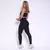 Legging Clássica + Top Juliana Jacquard Chevry Preto - comprar online
