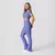 Legging Flare + Top Gisele Suplex Light Íris na internet