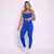 Legging Clássica + Top Sol Suplex Poliamida Safira