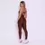 Legging Clássica + Top Serena Compressão Chocolate - comprar online