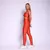 Legging Cruzada + Top Juliana Jacquard Zig Terracota - comprar online