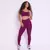 Legging Clássica + Top Sol Suplex Poliamida Carmim