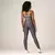 Legging Clássica + Top Julia Bicolor Compressão Grafite e Silver - comprar online