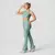 Legging Flare + Top Geovana Suplex Light Verde Chá