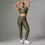 Legging Clássica + Top Gisele Compressão Verde Militar