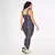Legging Clássica + Top Cíntia Compressão Grafite - comprar online
