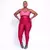 Legging Clássica + Top Luiza Bicolor Compressão Cereja e Pétala