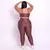 Legging Clássica + Top Luiza Compressão Marrom Rosado - comprar online