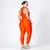 Legging Bolso + Top Alana Bicolor Compressão Laranja e Azul Oxford - comprar online