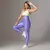 Legging Clássica + Top Sofia Bicolor Compressão Lilac e Pistache