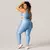 Legging Pulse + Top Meire Bicolor Compressão Azul Candy e Amarelo Candy na internet