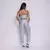 Legging Empina + Top Luara Compressão Silver - Moda Fitness Direto da Fábrica para Revenda, no Atacado