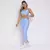 Legging Clássica + Top Cris Compressão Azul Claro