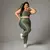 Legging Clássica + Top Cris Compressão Sálvia­