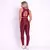 Legging Clássica + Top Liss Compressão Vinho - comprar online